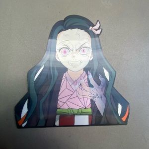 Demon Slayer Nezuko Kamado 3D Lenticular Motion Car Sticker Decal Peeker